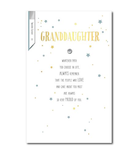 Granddaughter Birthday Card