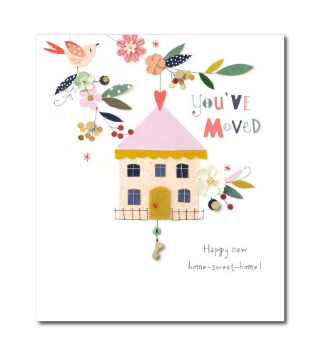 You've Moved Card