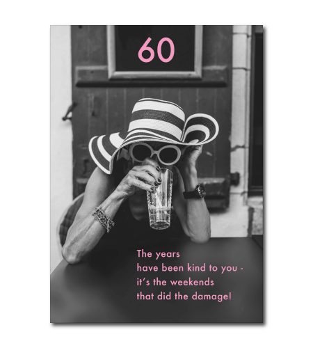60th Birthday Card