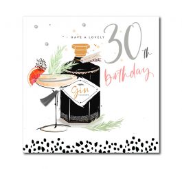 30th Birthday Card