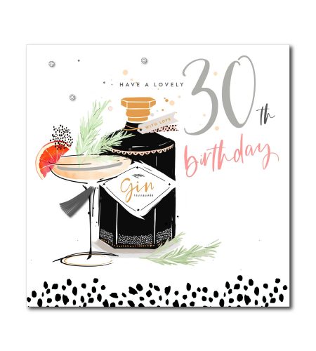 30th Birthday Card