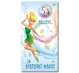 5th Birthday Disney's Tinkerbell Card