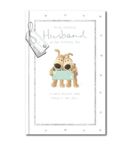 Husband Wedding Day Card