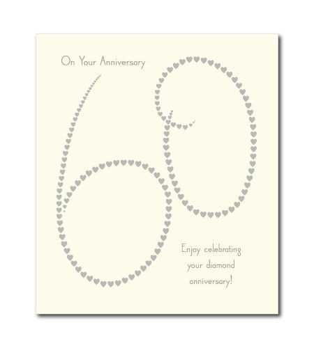 Diamond 60th Anniversary Card