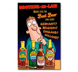 Brother In Law Birthday Card