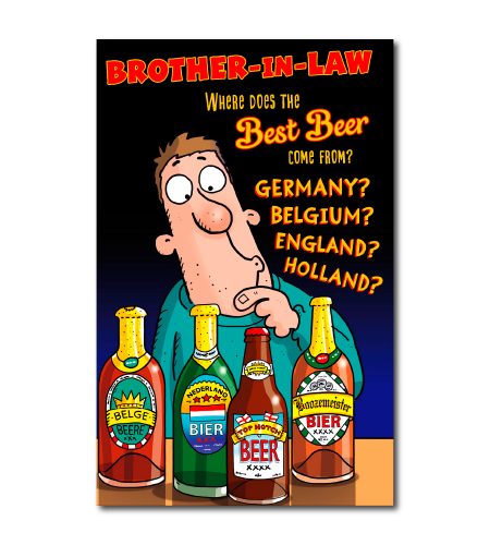 Brother In Law Birthday Card