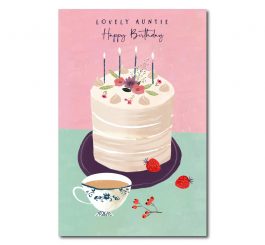 Auntie Birthday Card