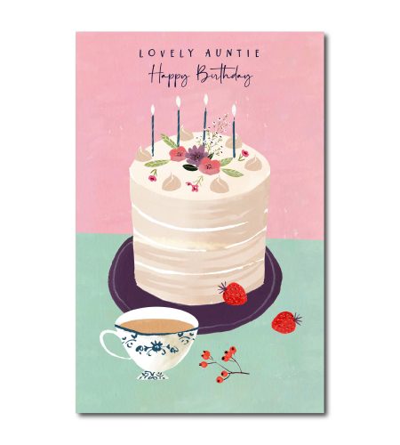 Auntie Birthday Card