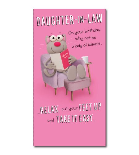 Daughter In Law Birthday Card