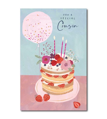 Cousin Birthday Card