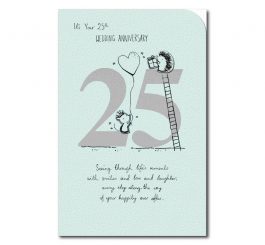 Your Silver 25th Anniversary Card