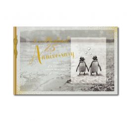 Husband 25th Anniversary Card