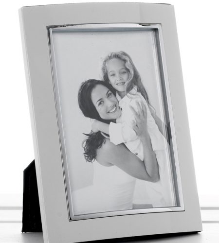 White Anodised Photo Frame - 5" X 7"