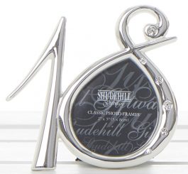 Silver Diamante Frame Birthday 18th