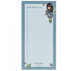Bubble Fairy Magnetic List Pad Gorjuss