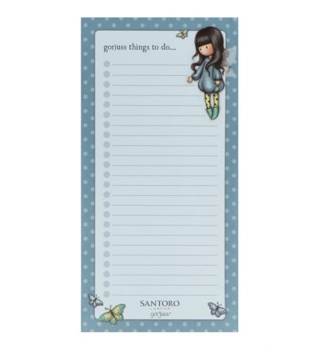 Bubble Fairy Magnetic List Pad Gorjuss