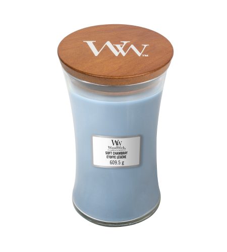 Woodwick Large Jar Soft Chambray