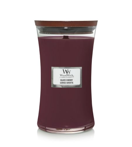 Woodwick Large Jar Black Cherry
