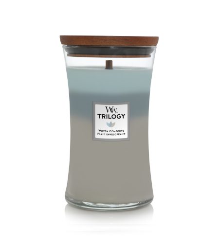Woodwick Large Jar Trilogy Woven Comforts
