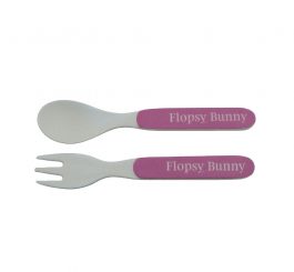 Flopsy Bamboo Fork and Spoon Set
