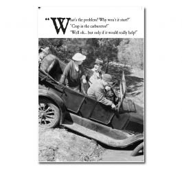 Car Breakdown Humour Card