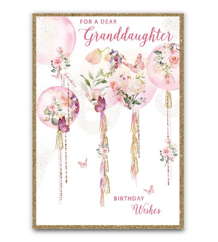 Granddaughter Birthday Card