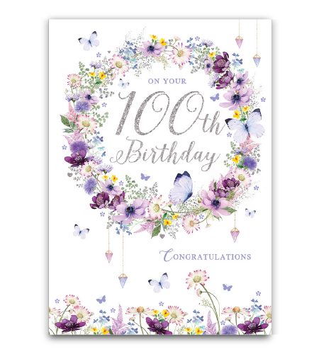100th Birthday Card
