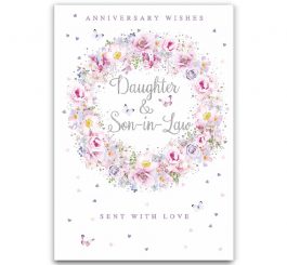 Daughter & Son In Law Anniversary Card
