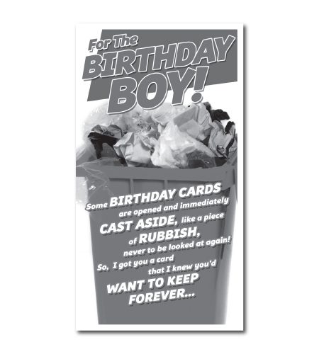 Birthday Boy Card