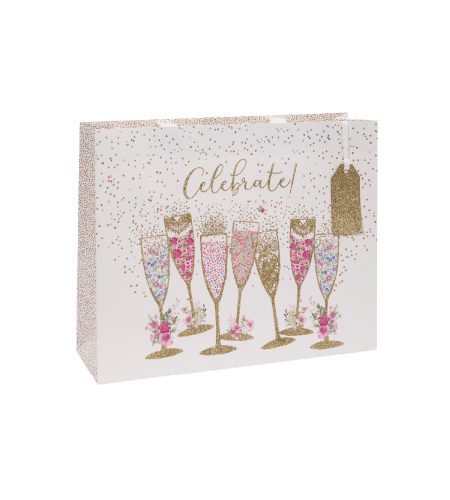 Celebrate Champagne Large Gift Bag