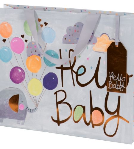 Hello Baby Large Gift Bag