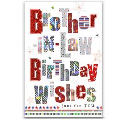 Brother In Law Birthday Card