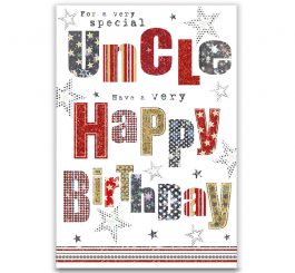 Classic Uncle Birthday Card