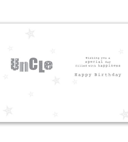 Classic Uncle Birthday Card - Image 2