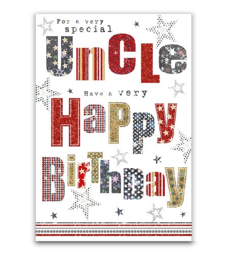 Classic Uncle Birthday Card
