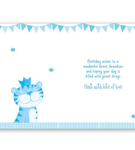 Great Grandson Birthday Card - Image 2