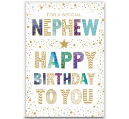 Classic Nephew Birthday Card