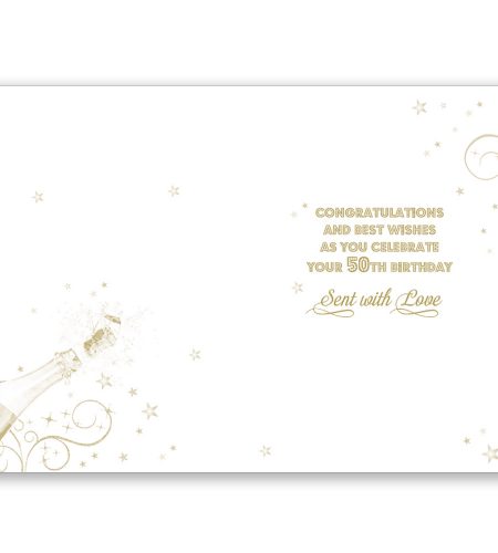 50th Birthday Card - Image 2