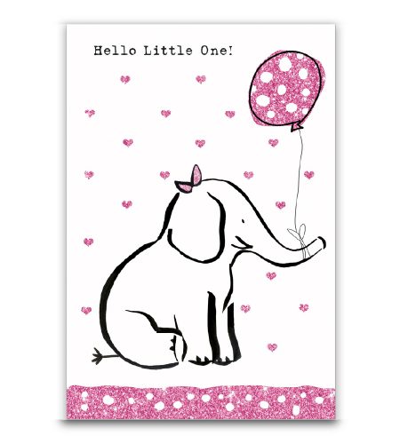 Baby Girl Birth Card