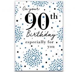 90th Birthday Card