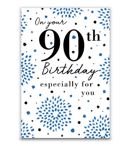 90th Birthday Card