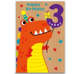 3rd Birthday Card