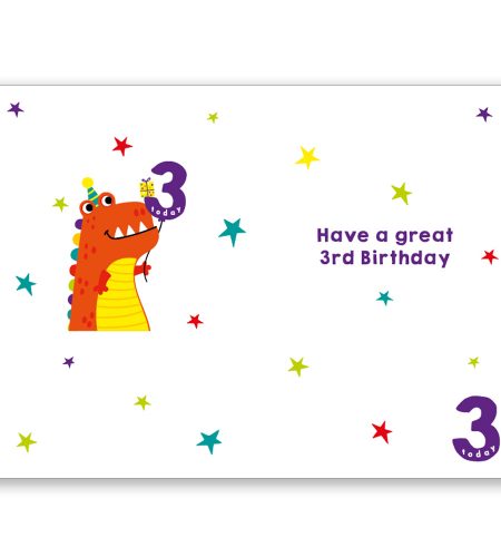 3rd Birthday Card - Image 2