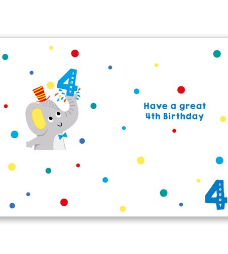 4th Birthday Card - Image 2