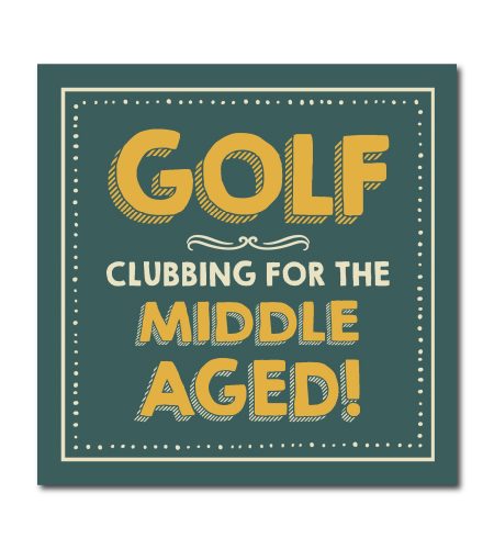 Golf Greeting Card