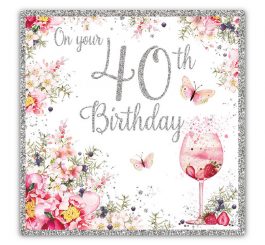40th Birthday Card