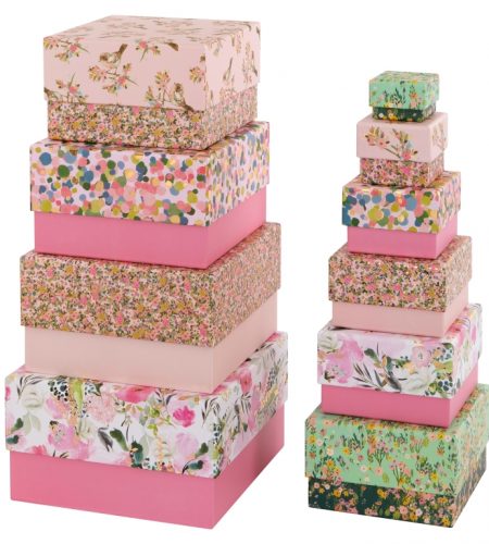 Large Confetti Gift Box - 21.5cm X 12.5cm