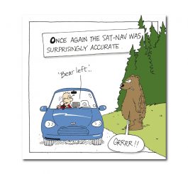 Bear Pun Greeting Card