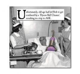 A&E Humour Card