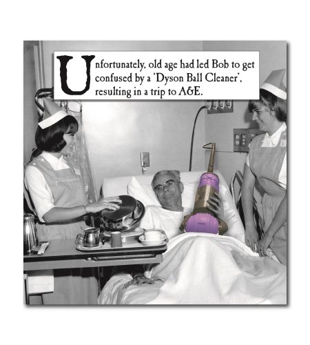 A&E Humour Card
